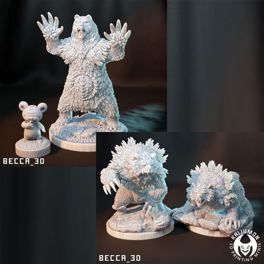 Kaijumon Bear Monster