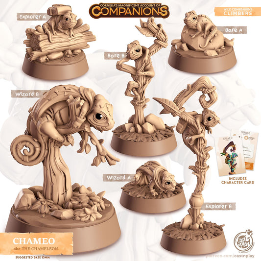 Chameleon - Multiple Poses with or without Gear