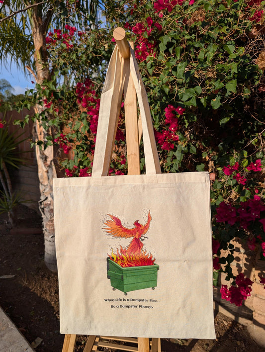 Dumpster Phoenix Tote Bag