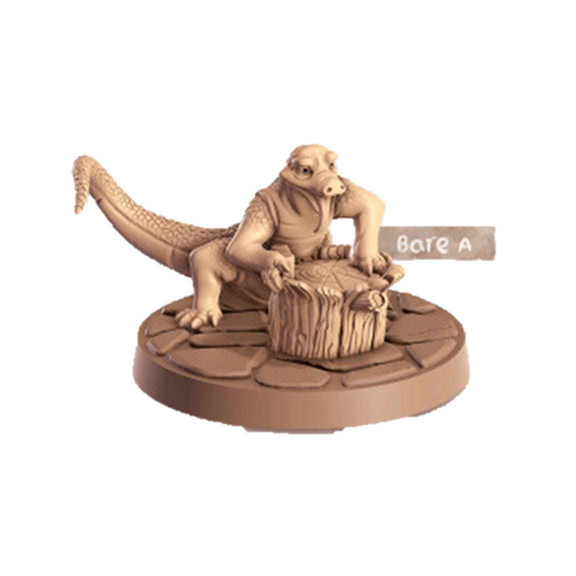 Komodo Dragon - Multiple Poses with or without Gear