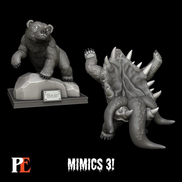 Mimic & Terrain - Taxidermy Bear