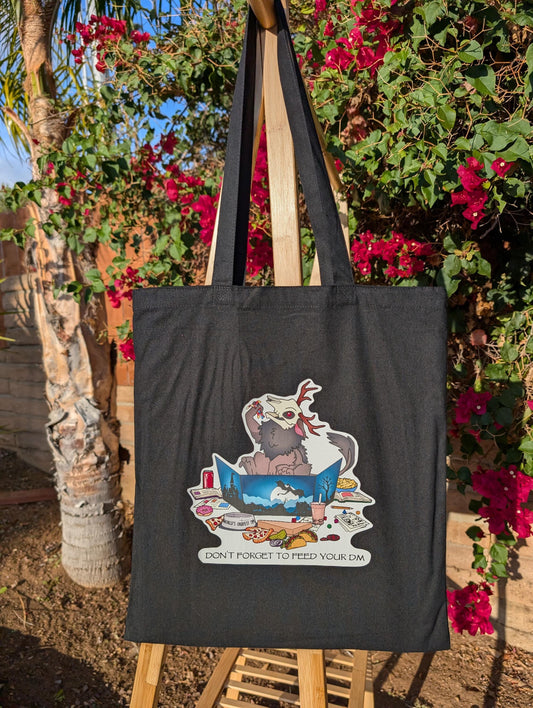 Feed Your DM Tote Bag
