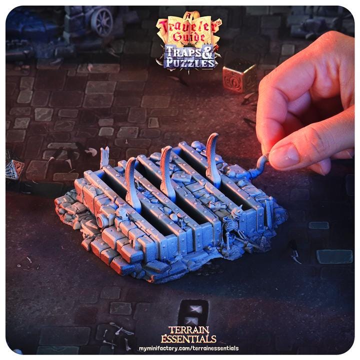 Terrain - Trap - Knives Base