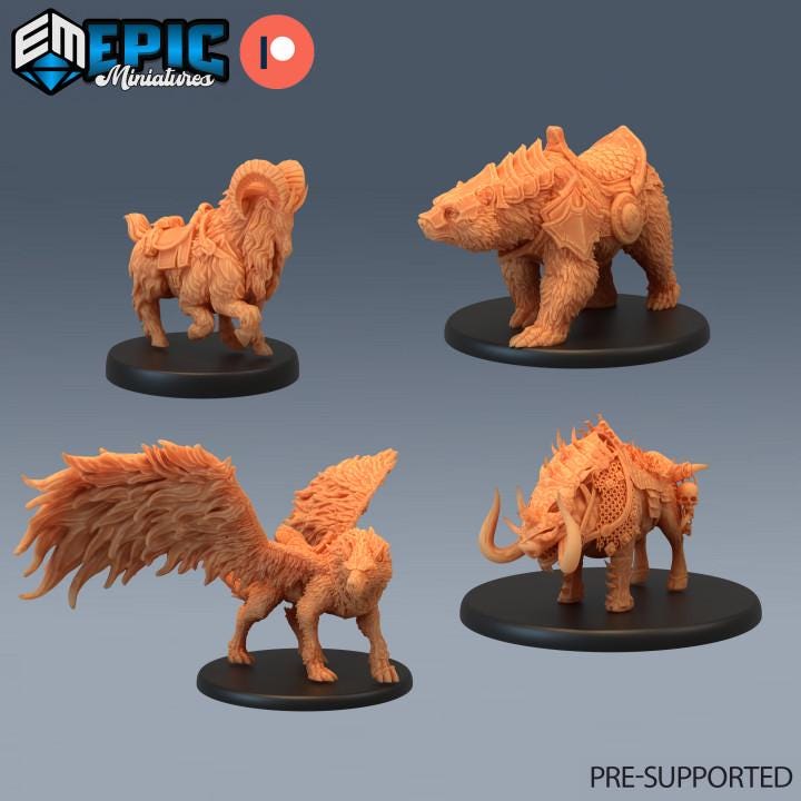 Beast Mounts - Multiple Options
