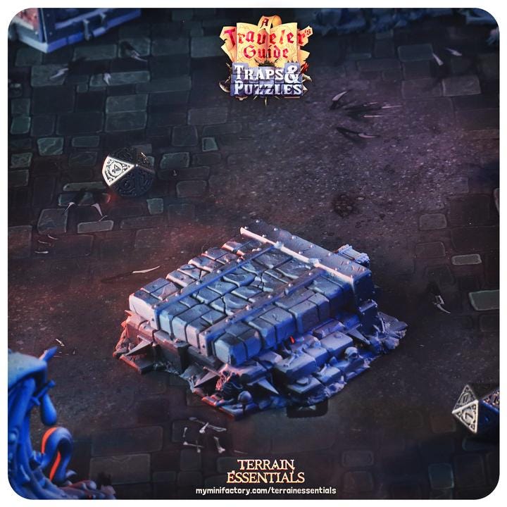 Terrain - Trap - Crocodile Wall