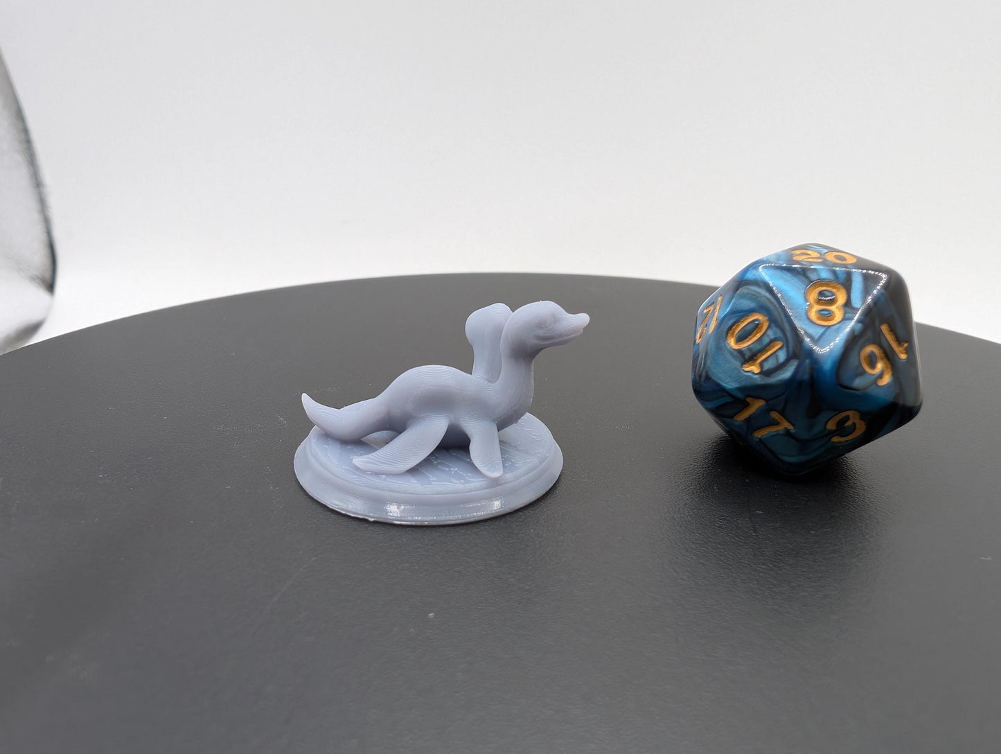 Baby Plesiosaur Hydra (2-Headed Water Creature)