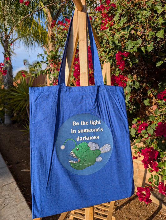 Angler Fish Tote Bag