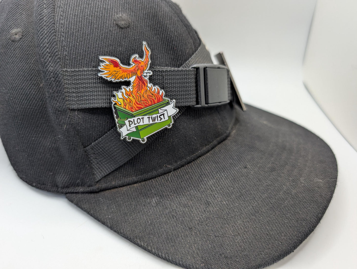 Plot Twist Enamel Pin