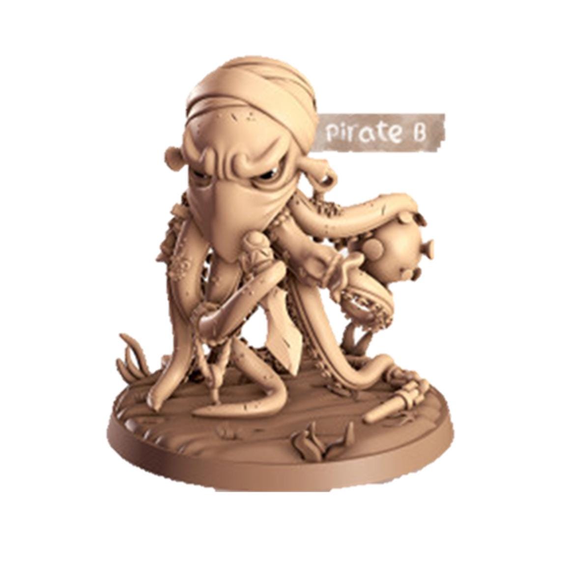 Octopus - Multiple Poses with or without Gear