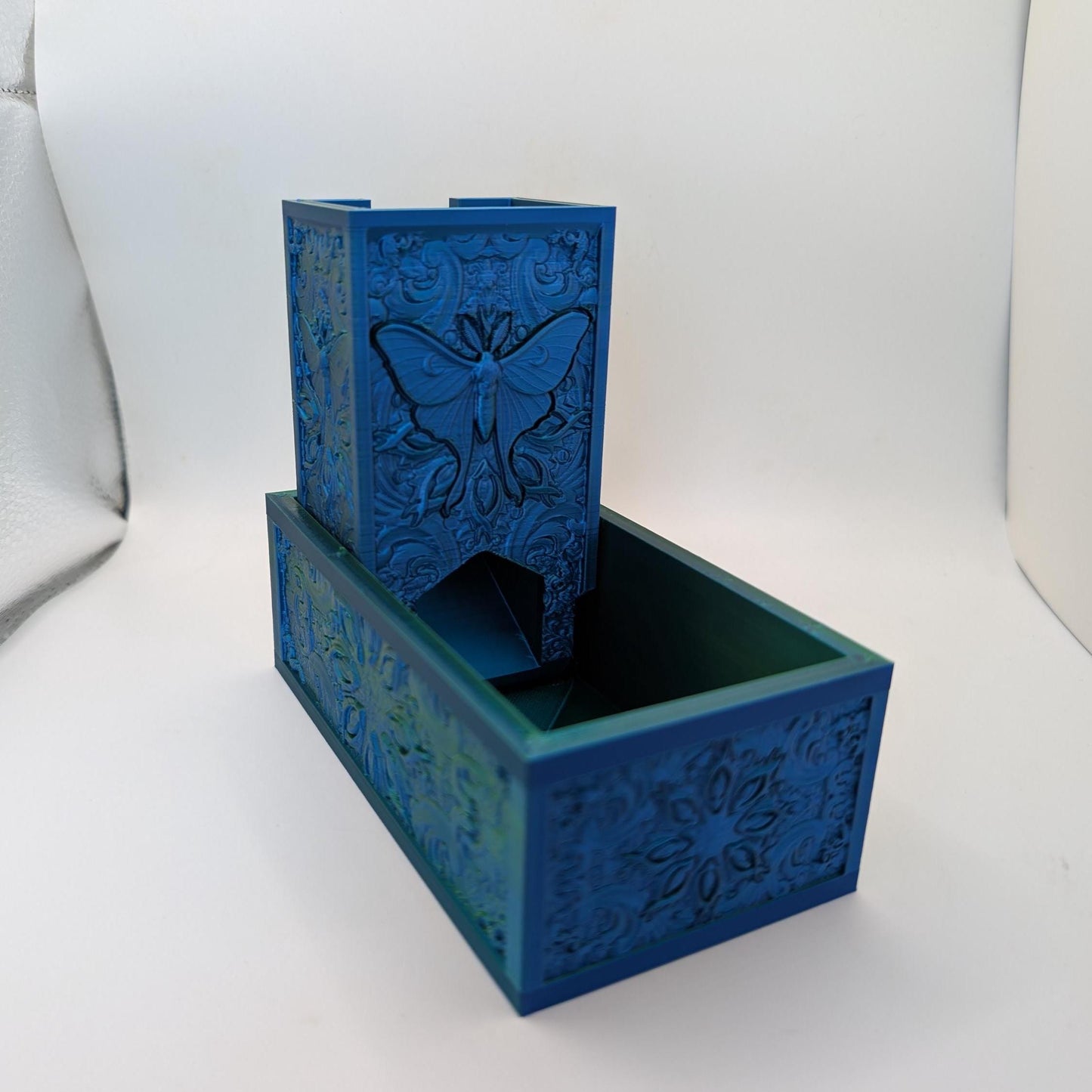 Folding Dice Tower - Moth Design