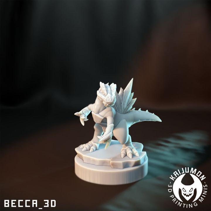 Kaijumon Icezilla Dragon