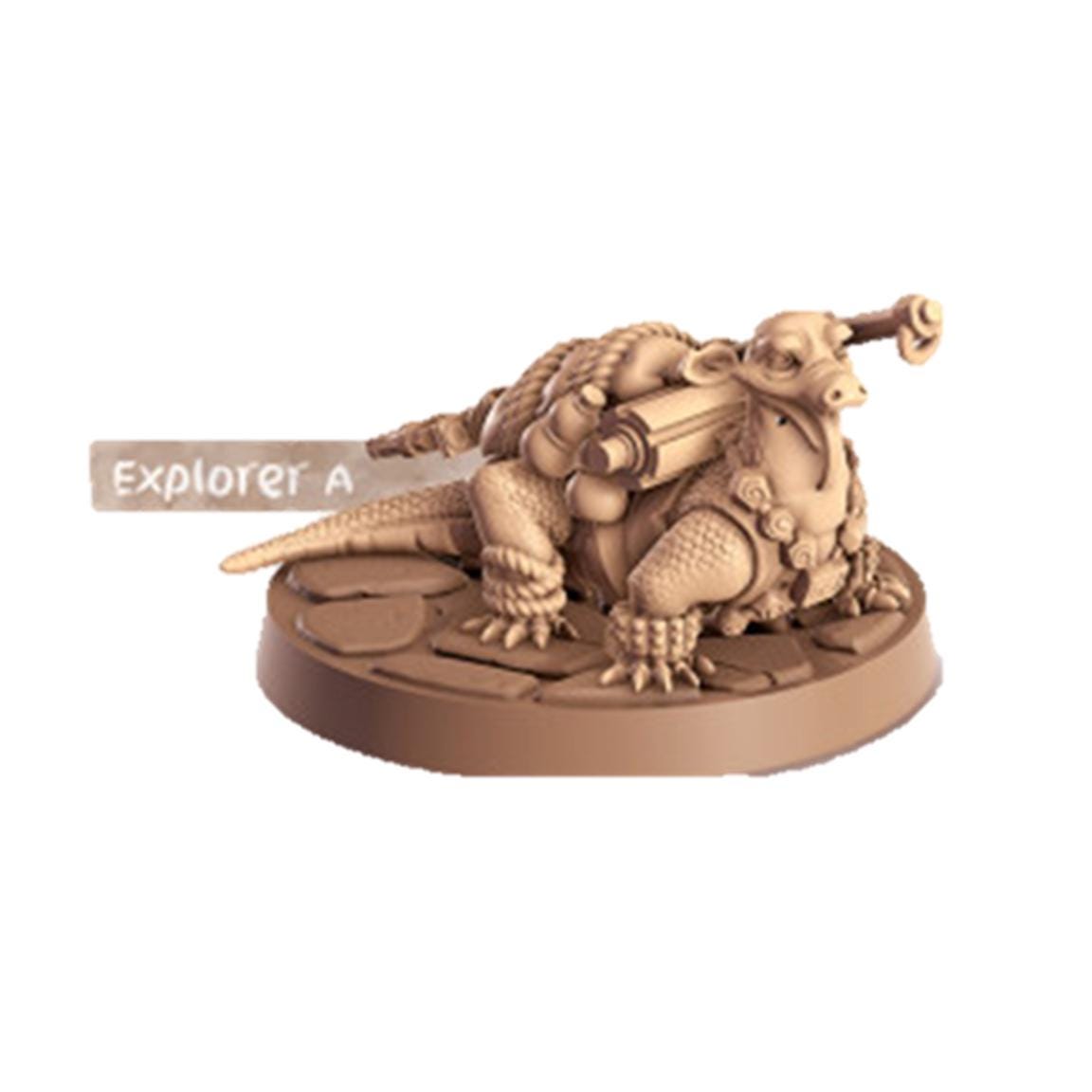 Komodo Dragon - Multiple Poses with or without Gear