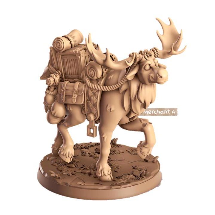 Moose - Multiple Poses with or without Gear