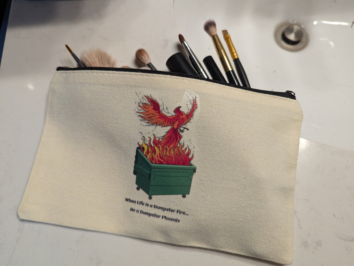 Dumpster Phoenix Dice Bag