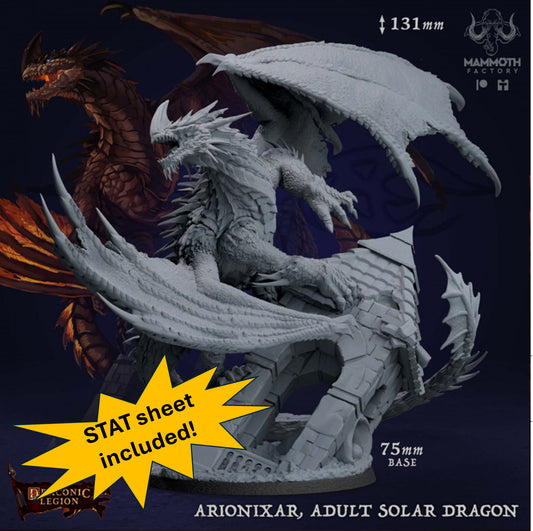 Arionixar, Adult Solar Dragon