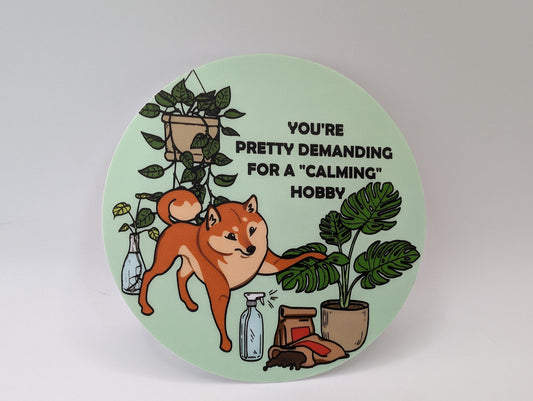 Plant Hobby Sticker