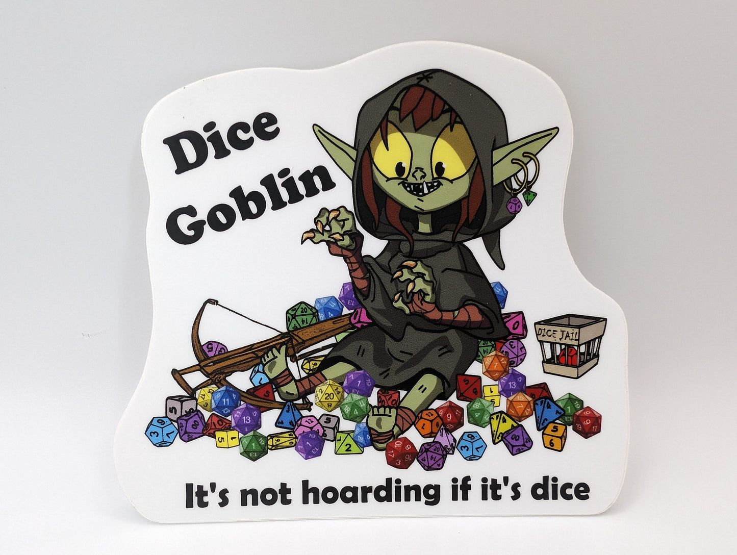 Dice Goblin Sticker