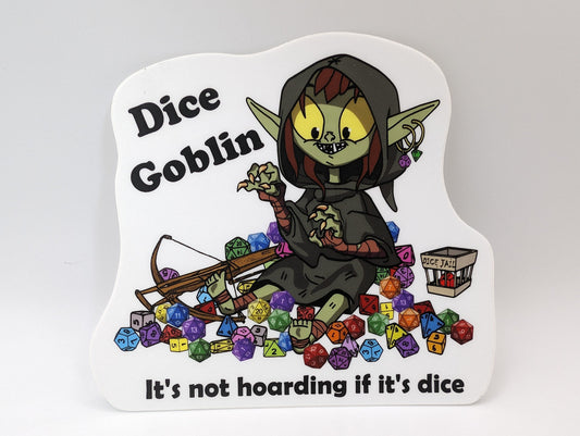 Dice Goblin Sticker