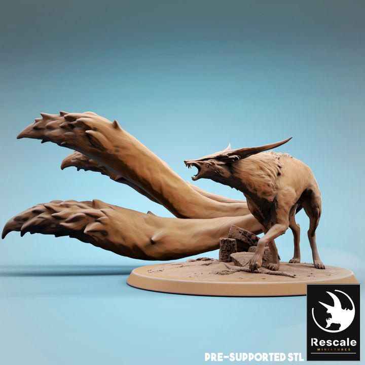 Kitsune Multi-Tailed Fox (3-Tail and 9-Tail Options)
