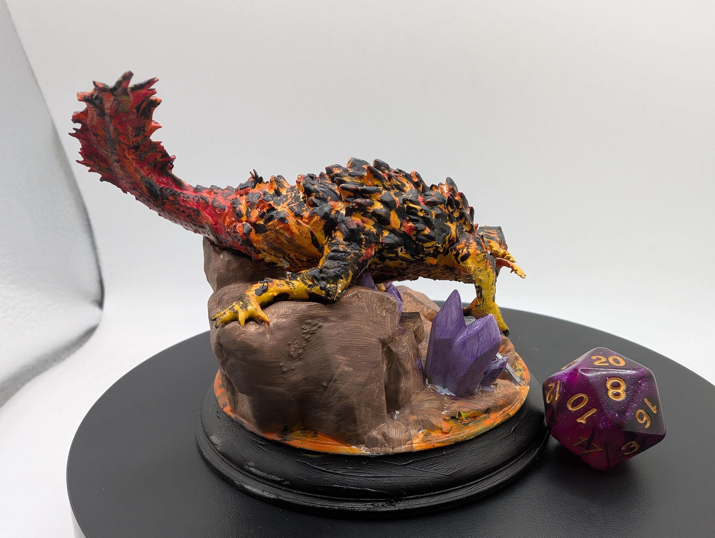 Lava Elemental Salamander