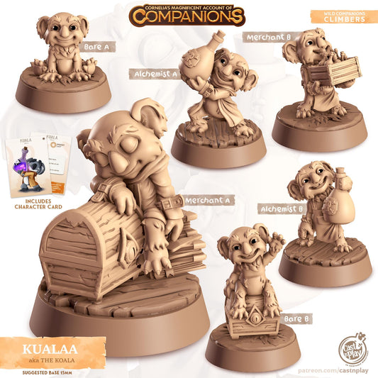 Koala - Multiple Poses with or without Gear