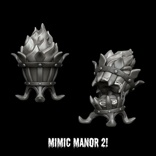 Mimic & Terrain - Brazier (with removable fire)