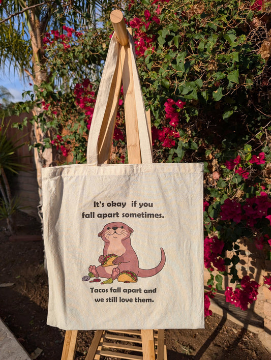 Tacos Fall Apart Tote Bag