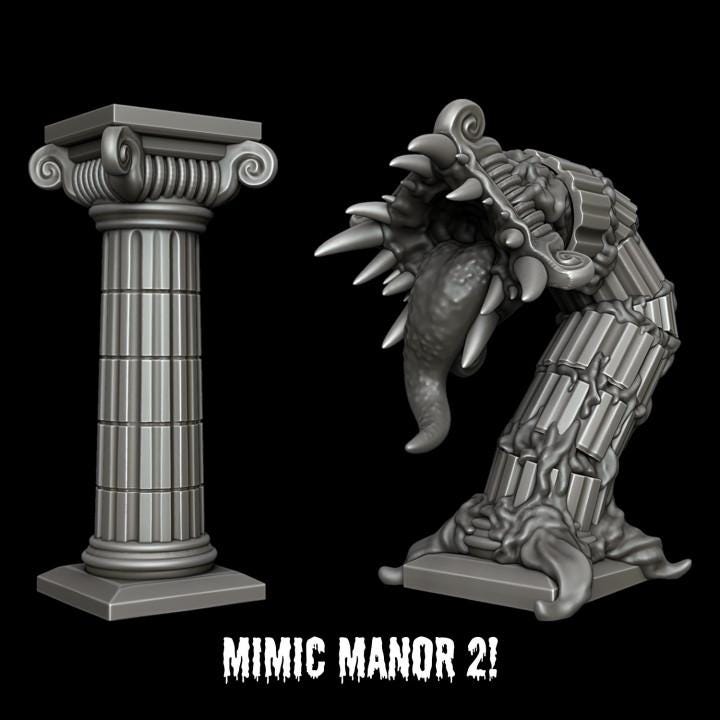 Mimic & Terrain - Stone Column